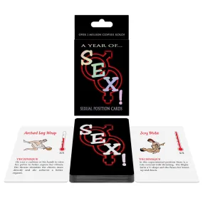 A Year Of SEX! Sexual Position Cards