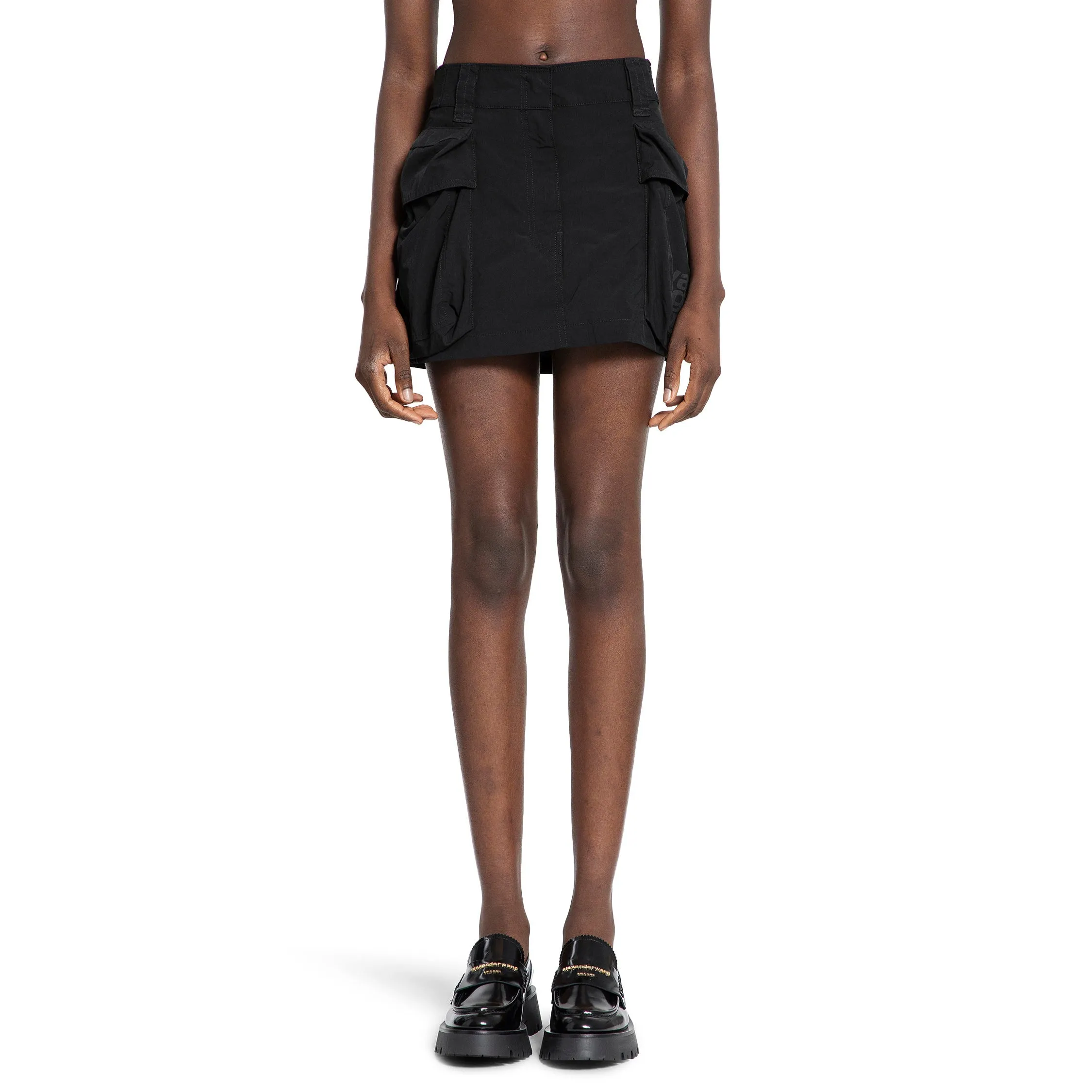 ALEXANDER WANG WOMAN BLACK SKIRTS