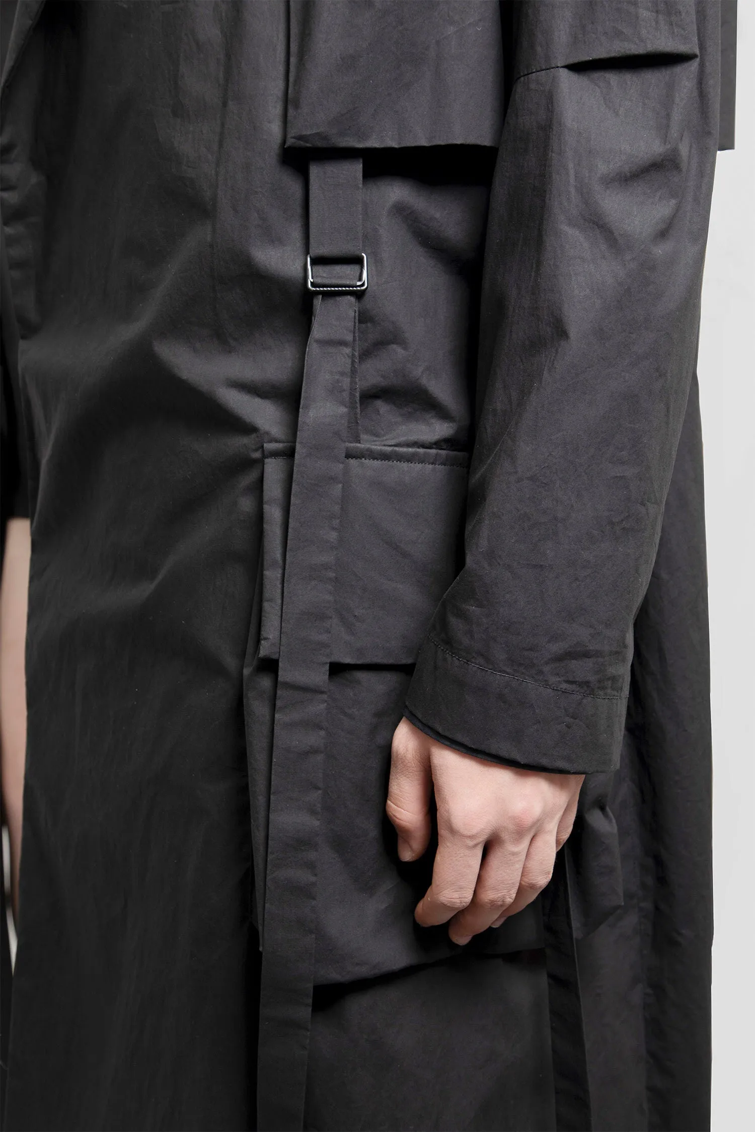 ANN DEMEULEMEESTER MAN BLACK COATS