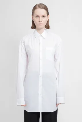 ANN DEMEULEMEESTER WOMAN WHITE SHIRTS