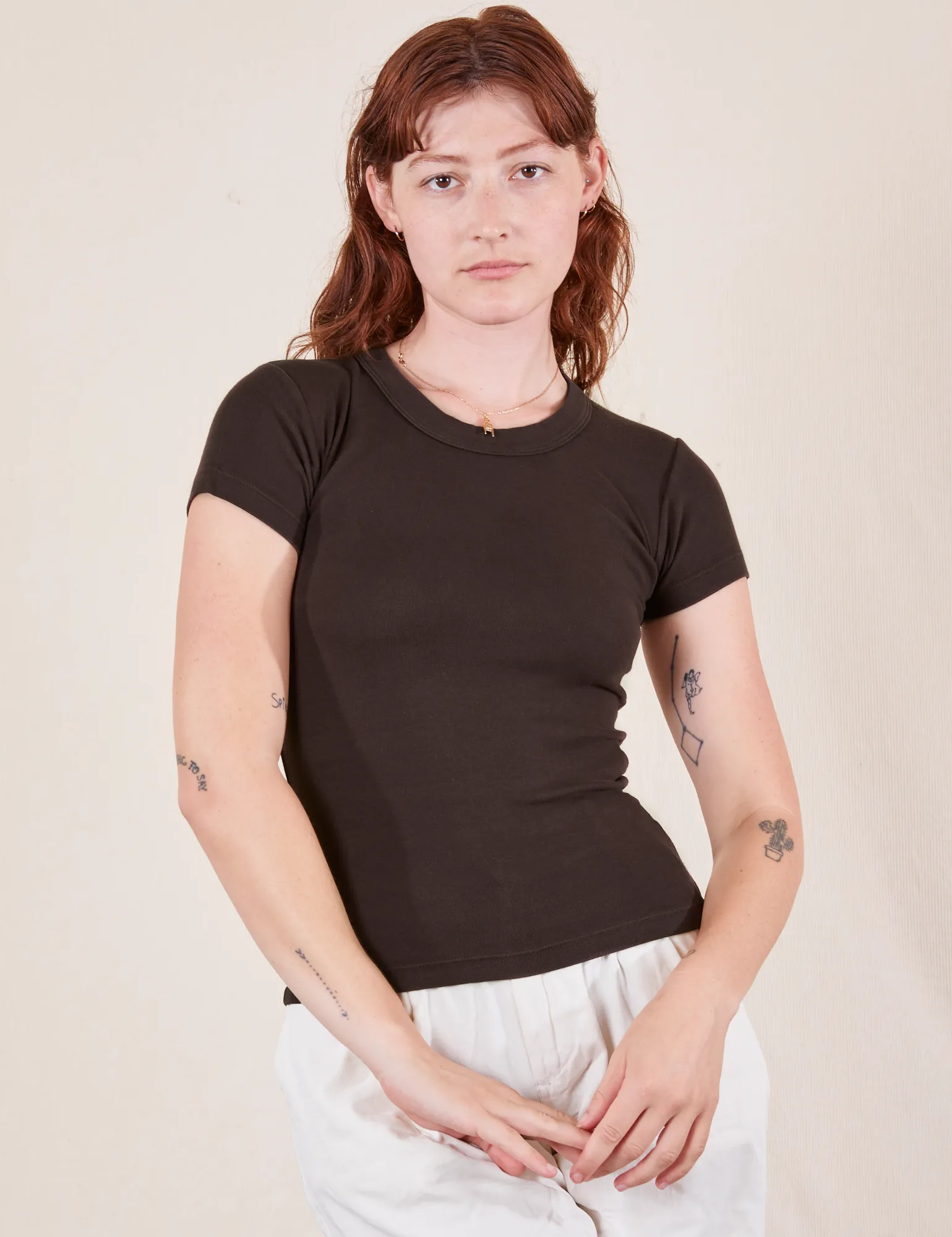 Baby Tee - Espresso Brown