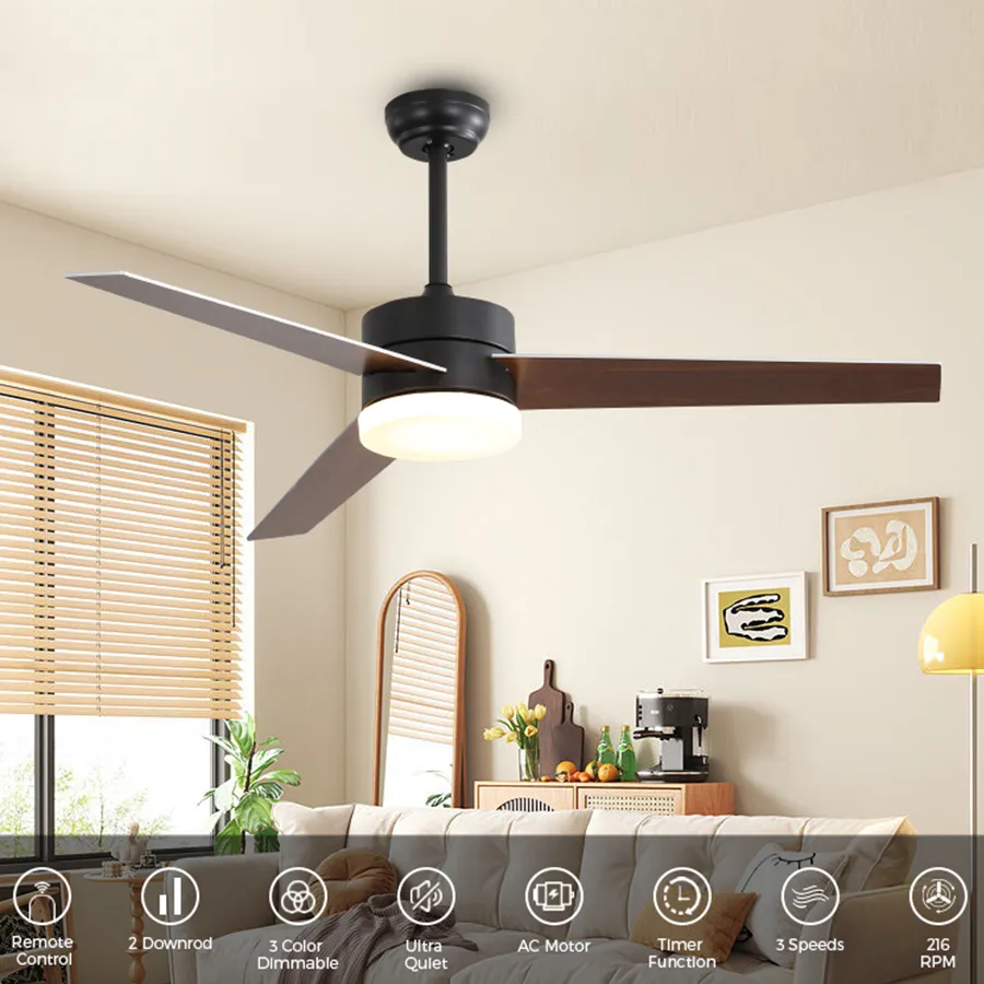 Fordel Ceiling Fan with Reversible Blade