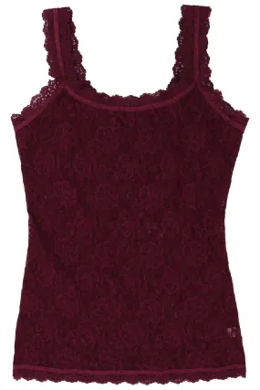 Hanky Panky Signature Lace Classic Camisole, Dried Cherry (1390L)