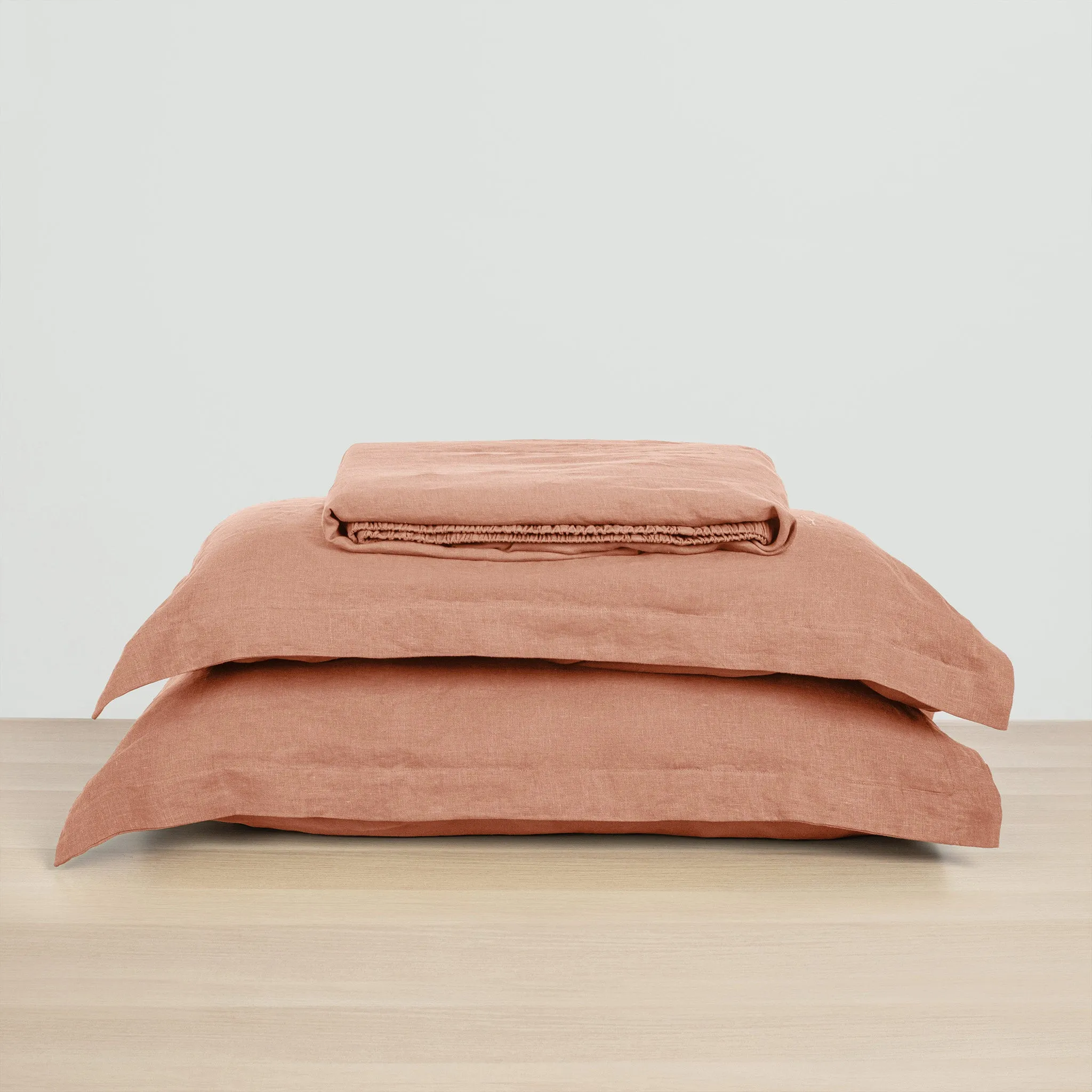 Heveya® Linen Fitted Sheet Set