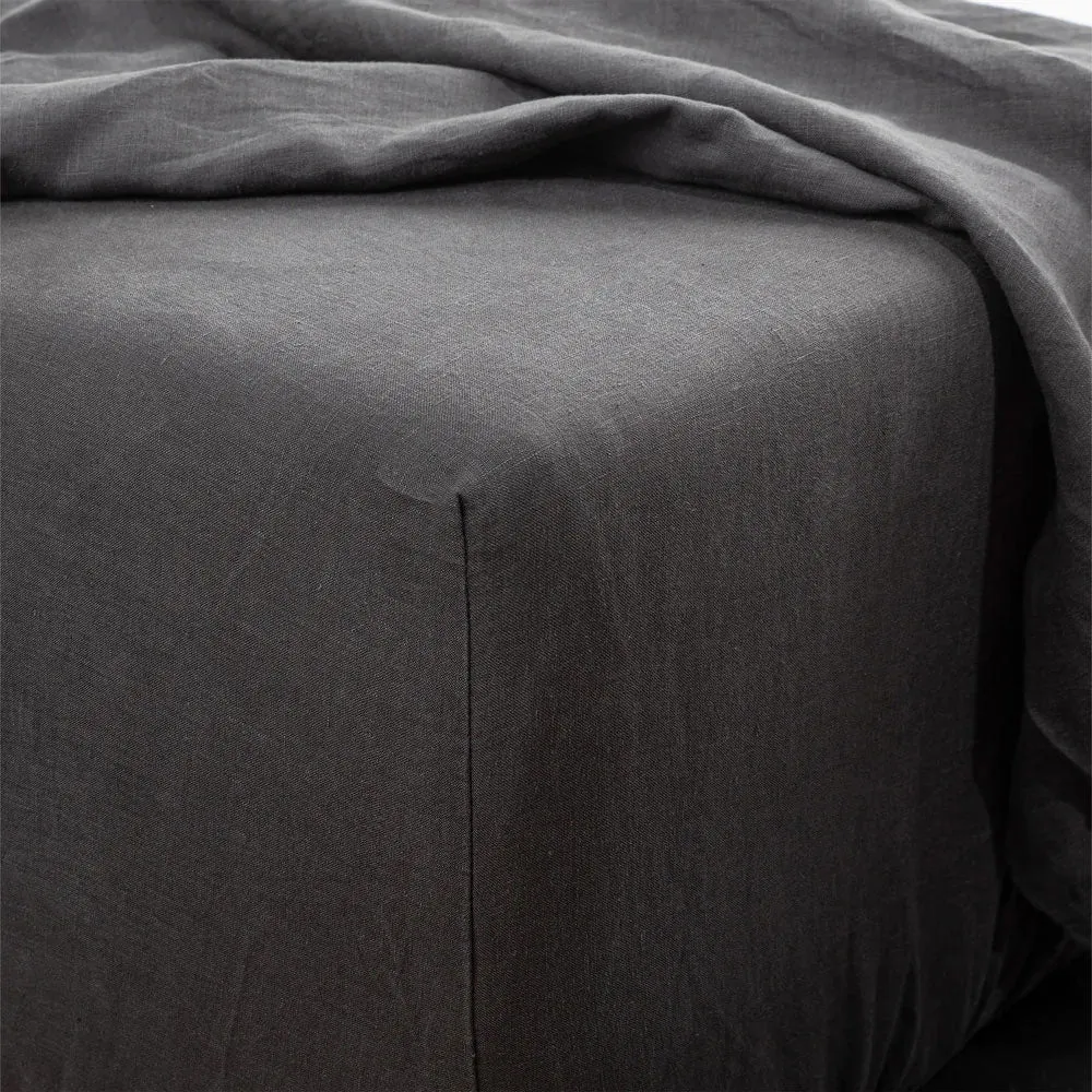 Heveya® Linen Fitted Sheet Set