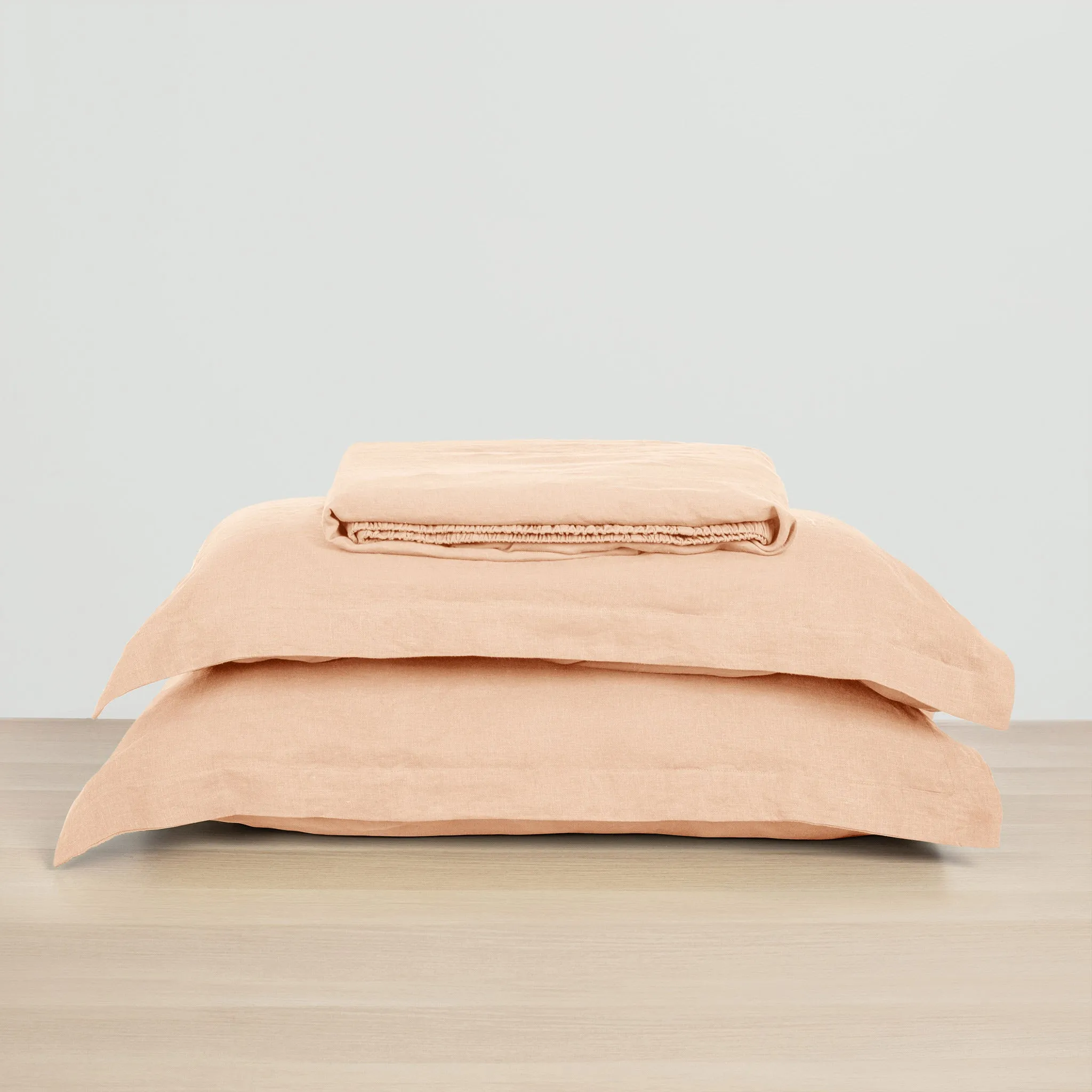 Heveya® Linen Fitted Sheet Set