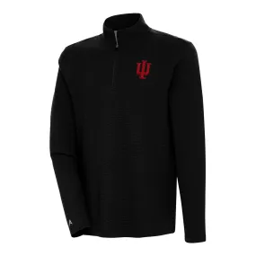 Indiana Hoosiers Sand Bunker 1/4 Zip Black Jacket