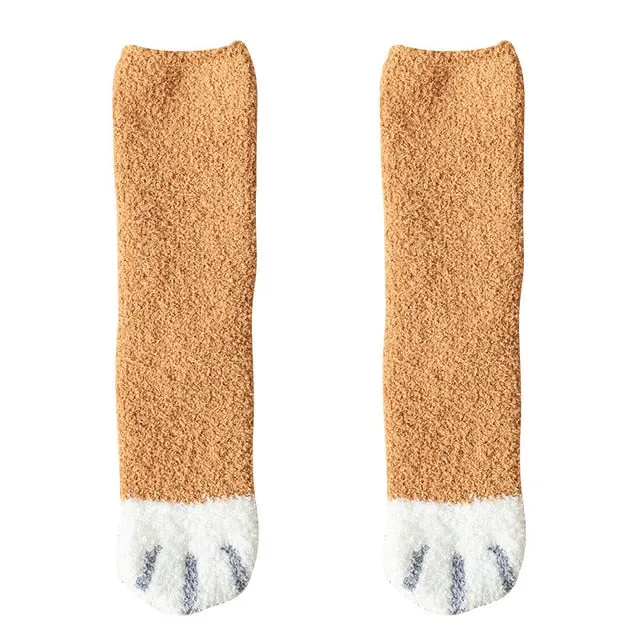 Kawaii Animal Paw Socks