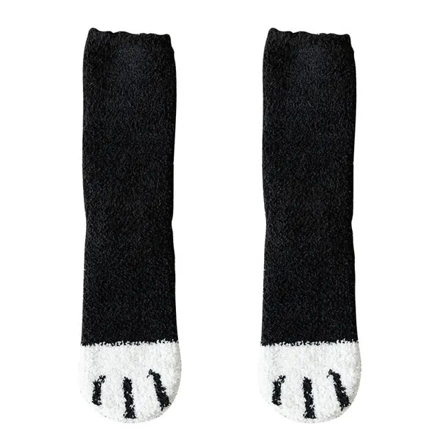 Kawaii Animal Paw Socks